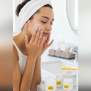 Act of Wellness Polish, Exfoliator and R&R Sleeping Mask Bundle (All New)